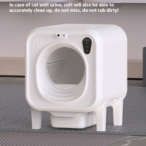 Slimme Elektrische Automatische Kattenbak Groot Afvalverwijderingssysteem Voor Huisdieren Met Eenvoudig Schoon Te Maken, Ingesloten Toilet Voor Katten - Product Image 6