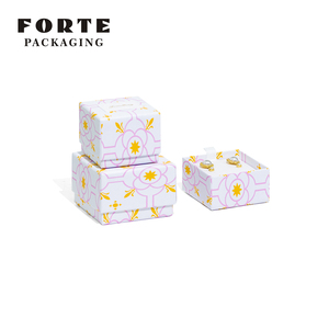 FORTE Customized Handmade High Quality <b>LED</b> <b>Lighting</b> Magnetic Leatherette Paper Big Size Jewelry <b>Box</b> - Product Image 2