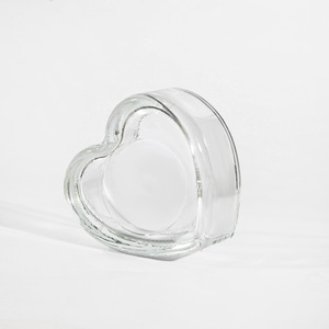 <span class=keywords><strong>Portacandele</strong></span> in <span class=keywords><strong>vetro</strong></span> a forma di cuore colorato vuoto - Product Image 6