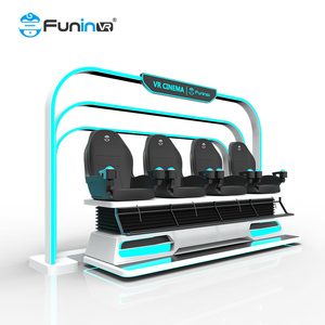 Máquina <span class=keywords><strong>de</strong></span> Entretenimiento <span class=keywords><strong>de</strong></span> Cine en Miniatura, Visión <span class=keywords><strong>Virtual</strong></span> 9D VR, 360 Grados, 4 Asientos, Videojuegos - Product Image 2