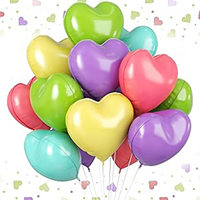 Ballons en aluminium de 18 pouces en forme de cœur et d'étoile couleur macaron, flottants à l'hélium, pour décorations de mariage et fiançailles