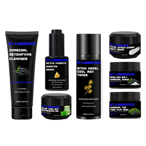 Set <span class=keywords><strong>de</strong></span> Cuidado Facial <span class=keywords><strong>para</strong></span> <span class=keywords><strong>Hombre</strong></span> <span class=keywords><strong>de</strong></span> <span class=keywords><strong>Marca</strong></span> Privada OEM ODM, Kit <span class=keywords><strong>de</strong></span> Limpieza Facial Hidratante, Control <span class=keywords><strong>de</strong></span> Grasa y Desintoxicante con Carbón - Product Image 1