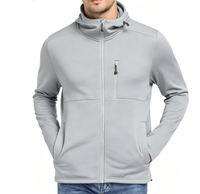 Chaqueta Cortavientos Softshell con Forro Polar, Resistente al Agua, para Caza y Senderismo al Aire Libre, Servicio de Tejido Personalizado, Se Aceptan Lotes Pequeños