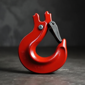 Crochet de levage type Clevis, acier allié de grade 80, peint, certifié CE, accessoires de levage et d'ancrage - Product Image 3