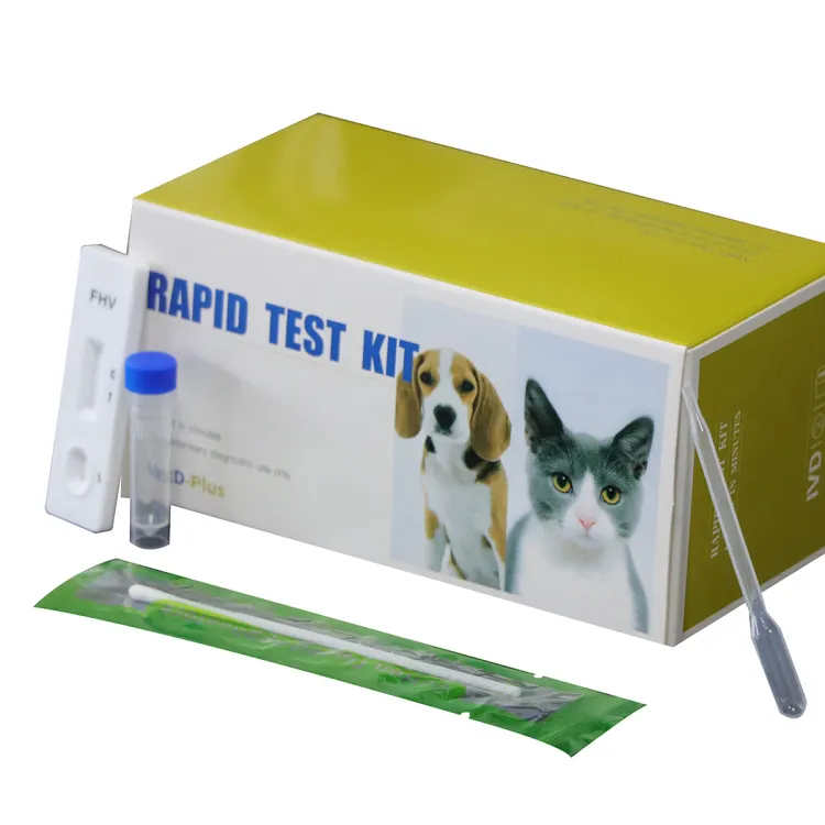 Lepto Ab Kwalitatieve Detectie Canine Leptospira Antilichaam Snelle Test Kit Voor Hond