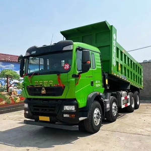 중고 트럭 좋은 상태 사용 Howo 덤프 트럭 6X4 8X4 40 입방 미터 12/10 휠 사용 티퍼 트럭 - Product Image 1