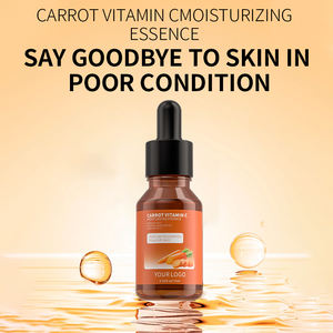 Suero de Zanahoria Hidratante y Blanqueador Orgánico Natural de Marca Privada OEM para Piel Negra - Product Image 2