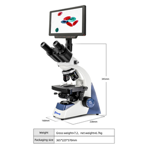<span class=keywords><strong>Microscope</strong></span> biologique trinoculaire professionnel Murzider MSD105-T-9C pour l'éducation et l'utilisation médicale - Product Image 2