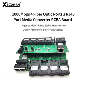 Convertidor de Medios PCBA de 1.25G con 4 Puertos de Fibra y 3 Puertos RJ45 - Product Image 2