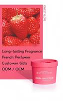 Diffuseur d'arômes sans flamme à base de gel parfumé à la crème glacée pour une fragrance légère et durable, rafraîchisseur d'air