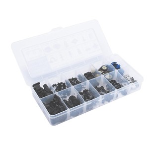 Clips de Plástico para el Interior del Coche Audi Q5, 120 Piezas, para Reparación de Parachoques y Capó, desde 2018 - Product Image 3
