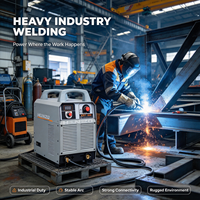 Mesin Las MMA Arc Welding Inverter IGBT Tiga Fasa Desain Khusus Industri 500amp