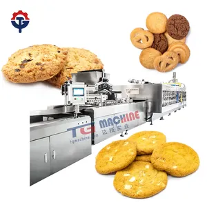 Comercial cookie depositante máquina pequena automática cookies que faz máquina preço fortuna cookies máquina