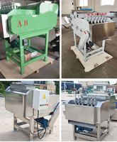 Équipement de décorticage de noix de cajou à faible taux de casse, décortiqueur de noix de cajou à haute efficacité, machine à casser les noix commerciale