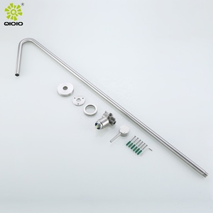 <span class=keywords><strong>Kaiping</strong></span> nhà máy 304 thép không gỉ Gốm van hiện đại duy nhất xử lý nước nóng lạnh hỗn hợp miễn phí đứng dài phòng tắm - Product Image 5