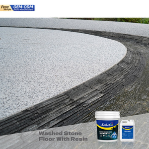 Resina Vinculada Pavimentação Resina Lavagem Pedra Piso De Garagem Pisos Resina Ao Ar Livre Ligado Agregado Driveway <span class=keywords><strong>Kits</strong></span> - Product Image 6