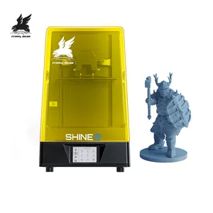 Flying Bear Shine 2 Custom 4K Monochrome Screen UV Resin LCD 3d Printer DIY Jewelry Dental Model