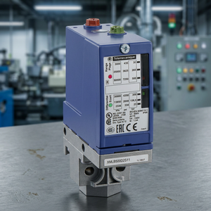 Interruptor de Presión Telemecanique XMLB500D2S11 Ajustable, 2 Umbralidades, 1 Contacto Comutador, 500 Bar, Contactar para Uso Industrial - Product Image 3