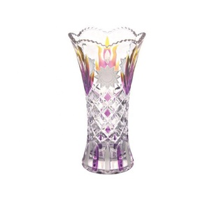<span class=keywords><strong>Vase</strong></span> en cristal transparent rond <span class=keywords><strong>gravé</strong></span> de fleurs, hautement blanc, best-seller, pour <span class=keywords><strong>mariage</strong></span> - Product Image 6
