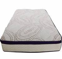 Surmatelas en mousse à mémoire de forme hybride haute densité à libération de pression, mousse viscoélastique compressée sous vide, taille King pour bébés et enfants