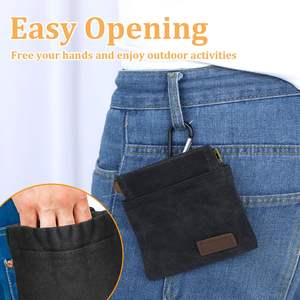 Free sample Clip on Portable <b>Dog</b> Treat Bag <b>Food</b> Grade <b>Dog</b> Training Snack <b>Container</b> BPA Free Silicone <b>Dog</b> Treat Pouch - Product Image 6