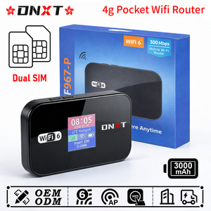 Router Wifi de Bolsillo DNXT con Doble SIM 4G, Wifi6 300mbps, Modo AP WPS, Wifi Inalámbrico para Viajes - Product Image 1