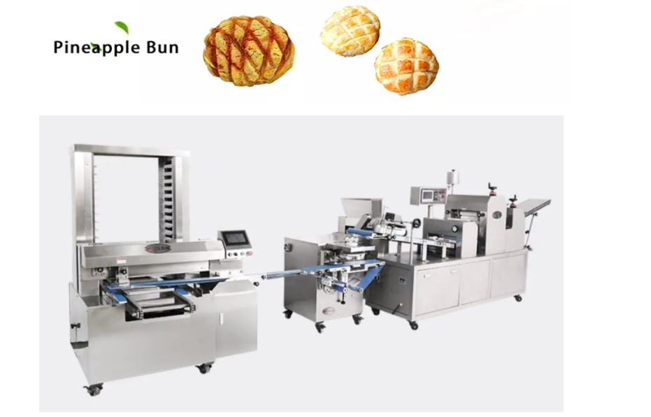 hot dog bun production line