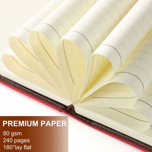 A5 Leather Hardcover Personalized Custom Magnetic <b>Diary</b> <b>Notebook</b> with Thermal Binding and 100 Sheets - Product Image 3