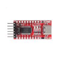 Placa de Desarrollo FT232RL, USB a TTL 3.3V 5V, Cable de Descarga Dedicado, Módulo de Interfaz Mini