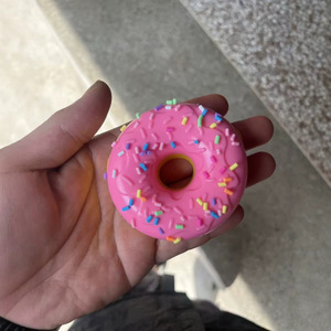 Simulation Donut Squeeze Toy, Funny and Cute Design Stress Relief <b>Squishy</b> Toy - Product Image 6