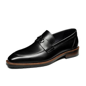 Nuevos Zapatos Casuales de Hombre, Estilo Británico, de Piel Auténtica, Hechos a Mano, Transpirables y Versátiles - Product Image 2