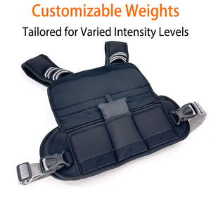 Gilet lesté réglable pour entraînement de force, 20 kg, avec sac de sable, équipement d'entraînement, <span class=keywords><strong>prix</strong></span> usine premium - Product Image 5