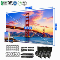 Écran LED d'extérieur P3.91 500x500mm, armoire LED mur vidéo externe pour location d'événements