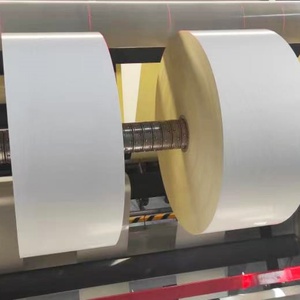 Thermal Transfer Self Adhesive Paper TTR Label Jumbo Roll Barcode Sticker Printing for Ribbon <b>Printer</b> - Product Image 3