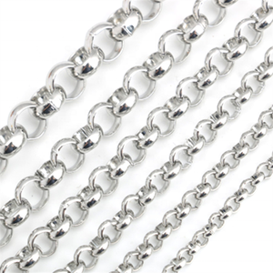 In acciaio inox metallo varie dimensioni di colore argento <span class=keywords><strong>rolo</strong></span> catena - Product Image 1