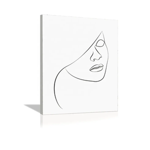 <span class=keywords><strong>Noir</strong></span> <span class=keywords><strong>blanc</strong></span> numérique imprimé mur Art imprime 40x60cm & 50x70cm toile peintures Portrait femmes ligne <span class=keywords><strong>visage</strong></span> moderne <span class=keywords><strong>noir</strong></span> Art <span class=keywords><strong>affiche</strong></span> - Product Image 2