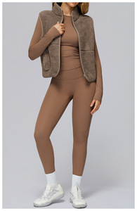 <span class=keywords><strong>Chalecos</strong></span> de Forro Polar Grueso de Alta Calidad para Exteriores, <span class=keywords><strong>Chalecos</strong></span> Deportivos sin Mangas para Yoga, Ropa con Diseño Sólido, Chaleco Cálido para <span class=keywords><strong>Mujer</strong></span> - Product Image 6
