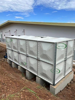 Réservoirs d'eau GRP pour le stockage Tanques De 15000 Litros Réservoirs d'eau carrés en plastique 20 Litres Réservoirs d'eau 2500 Litres