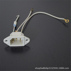 หม้อหุงข้าว ปลั๊กไฟสามขา 220V อุปกรณ์เสริมเต้ารับพลาสติก สายดินมาตรฐาน 30 มม. - Product Image 2