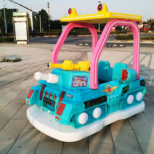 Venta caliente Parque temático de la ciudad <span class=keywords><strong>el</strong></span>éctrica Padre-Hijo <span class=keywords><strong>el</strong></span> <span class=keywords><strong>coche</strong></span> Juguete Tanque brillante Ventas de coches de parachoques de entretenimiento para padres e hijos - Product Image 2