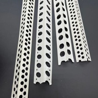 Profilé d'angle en PVC rigide pour plâtrage de cloisons sèches, garniture d'angle en L, prix usine pour acheteurs en gros