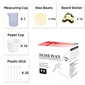 Professional <strong>Face</strong> Nose <strong>Wax</strong> Kit for Salons Wholesale OEM Custom Branded Sunkin Hair Removal System <strong>Wax</strong> Warmer Sticks - Product Image 2