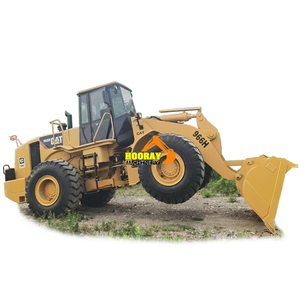 Chargeuse sur pneus hydraulique d'occasion importée des États-Unis CAT 966H 950GC 966G 980G 988G 988H 6 tonnes avec moteur CAT C11 4x4 pour travaux agricoles et de construction - Product Image 5