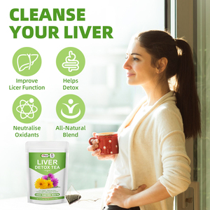 <span class=keywords><strong>Tisana</strong></span> Detox Fegato 100% Biologica con Cardo Mariano e <span class=keywords><strong>Tarassaco</strong></span>, 28 Bustine per il Supporto del Metabolismo del Grasso Corporeo - Product Image 3