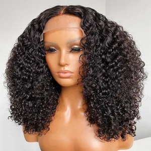 Raw Cambodian Hair Wig 200 Density 30 Inch Hd Deep Wave Lace Frontal Wig 13x4 Lace Front Human Hair Wigs With Baby Hair