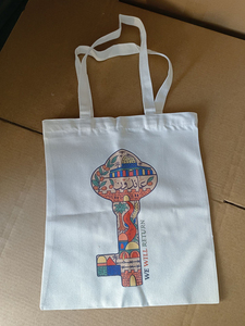 Molti modelli di Design 35*40cm regalo promozionale Palestine Tote borse della spesa in tela con loghi - Product Image 5