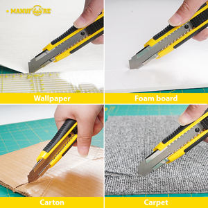 18 مللي متر 60 # شفرة الكربون الصلب سكين القاطع خلفيات المفاجئة قبالة سكين ستانلي المفاجئة قبالة سكّين متعدّد الاستخدامات - Product Image 6