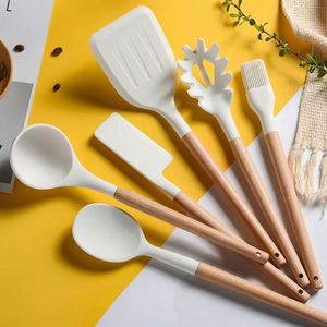 Kitchen Utensils Cooking Supplies Set Oil Brush Multi Purpose Cake Spatula Baking <b>Tools</b> <b>Silicone</b> DIY Baking Spatula - Product Image 2