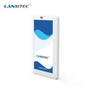 Lansitec 웨어러블 iBeacon 방송 맞춤형 누르기 버튼 배지 비콘 저비용 비콘