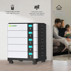 Kit completo fotovoltaico Byd Home Battery 50kwh Batería solar apilable 1000ah <span class=keywords><strong>48V</strong></span> 51,2 V Sistema de almacenamiento para inversor híbrido - Product Image 1